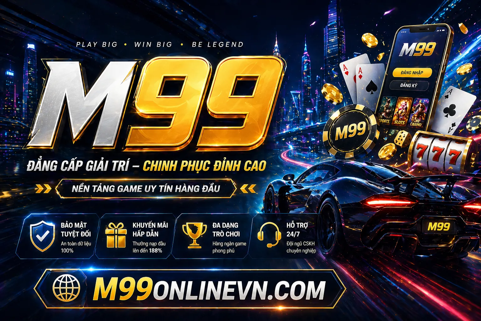 Banner khuyến mãi Betcom88 Nổ Hũ